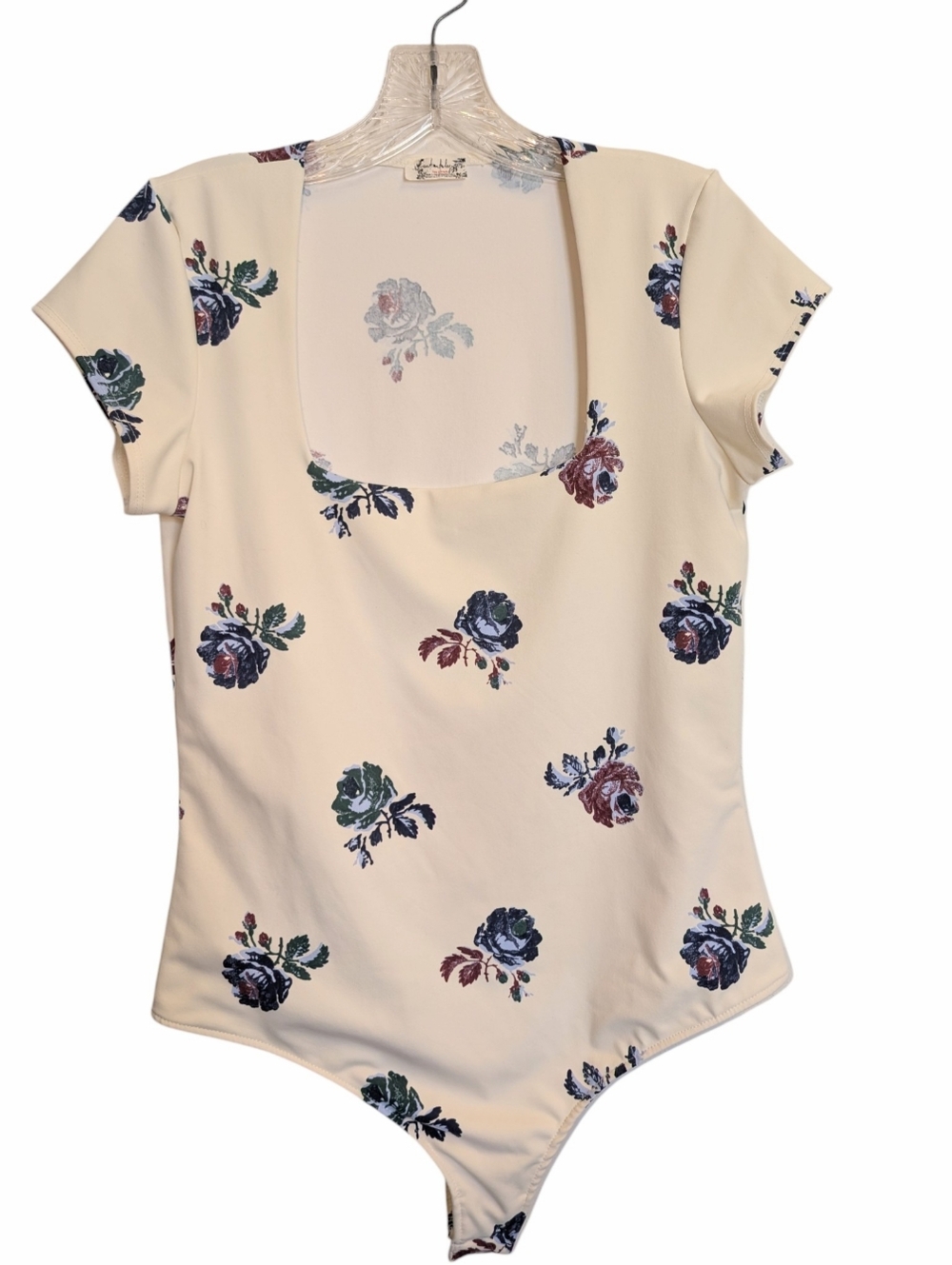 Intimately Free People Fair And Square Floral Bodysuit Size L - Picture 2 of 4